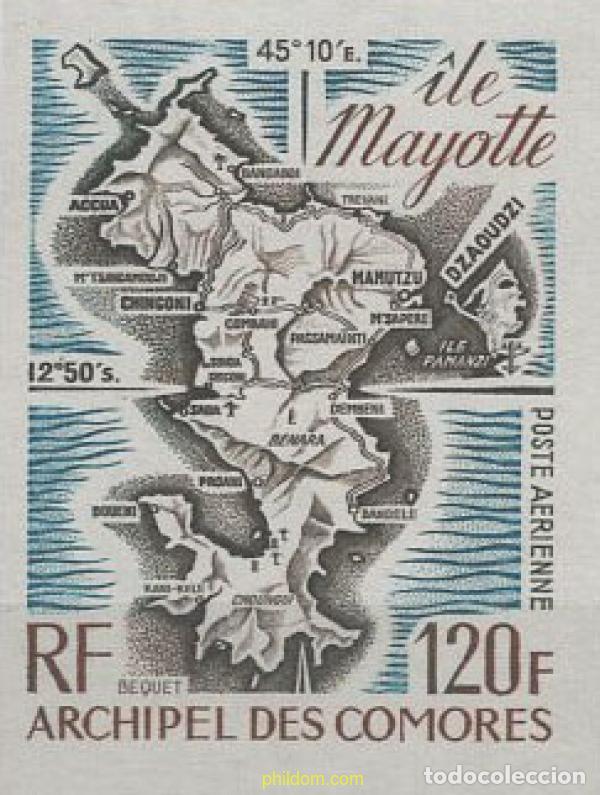 Sellos: 651829 MNH COMORES 1974 ISLA DE MAYOTE