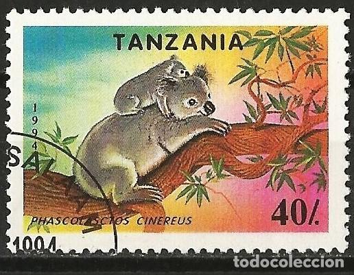 Sellos: Tanzania 1994 - Mi 1775 - YT 1654 - Fauna : Koala