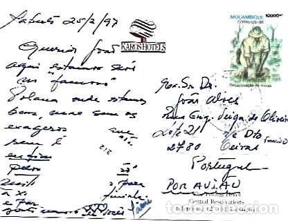 Sellos: Mozambique & Marcofilia, Maputo, Karos Hotels, Multi, Oeiras 1997 (2047