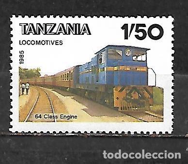 Sellos: 1985: TANZANIA Locomotoras - Clase 64 (MNH**)
