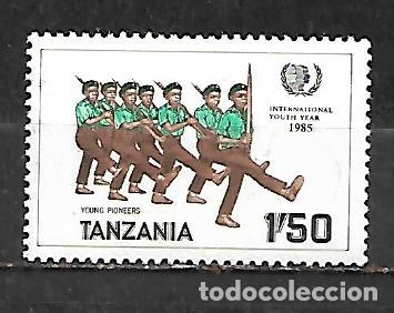 Sellos: 1986: TANZANIA A&ntilde;o internacional de la juventud (MNH**)
