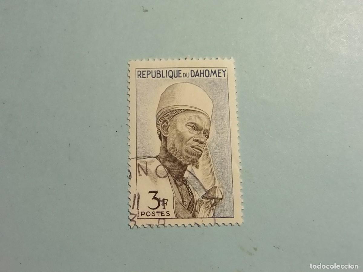 Sellos: BENIN-DAHOMEY 1963 - JEFE BARIBA DE NIKKI (REINO DE NIKKI).