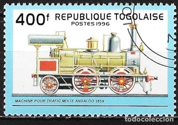 Sellos: Togo 1996 - Mi 2490 - YT 1526 - Locomotora Ansaldo