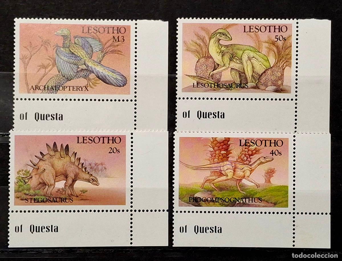 Sellos: Lesotho 4 sellos