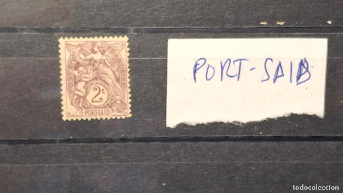 Sellos: 1902, Port-Sa&iuml;d (oficina de correos francesa en Egipto)