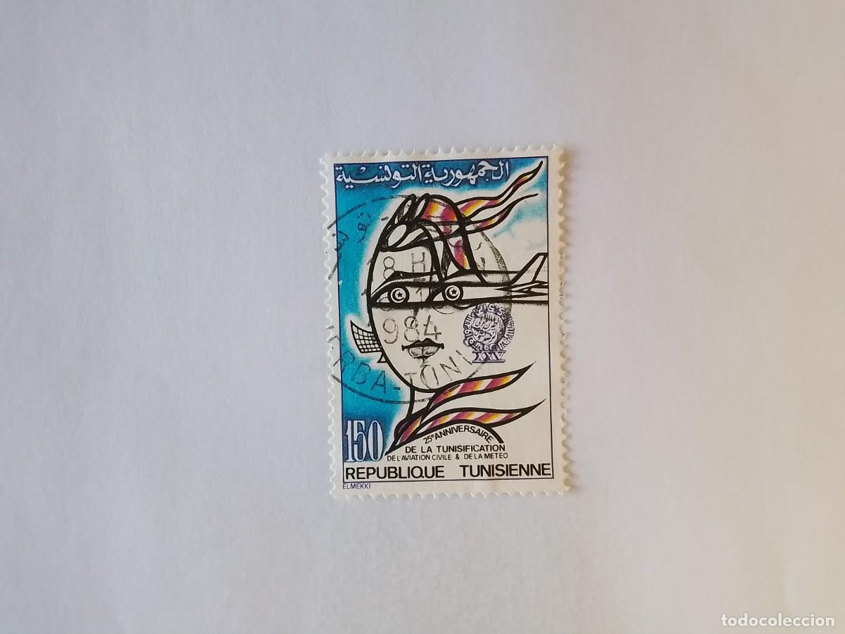 Sellos: A&Ntilde;O 1983 T&Uacute;NEZ SELLO USADO