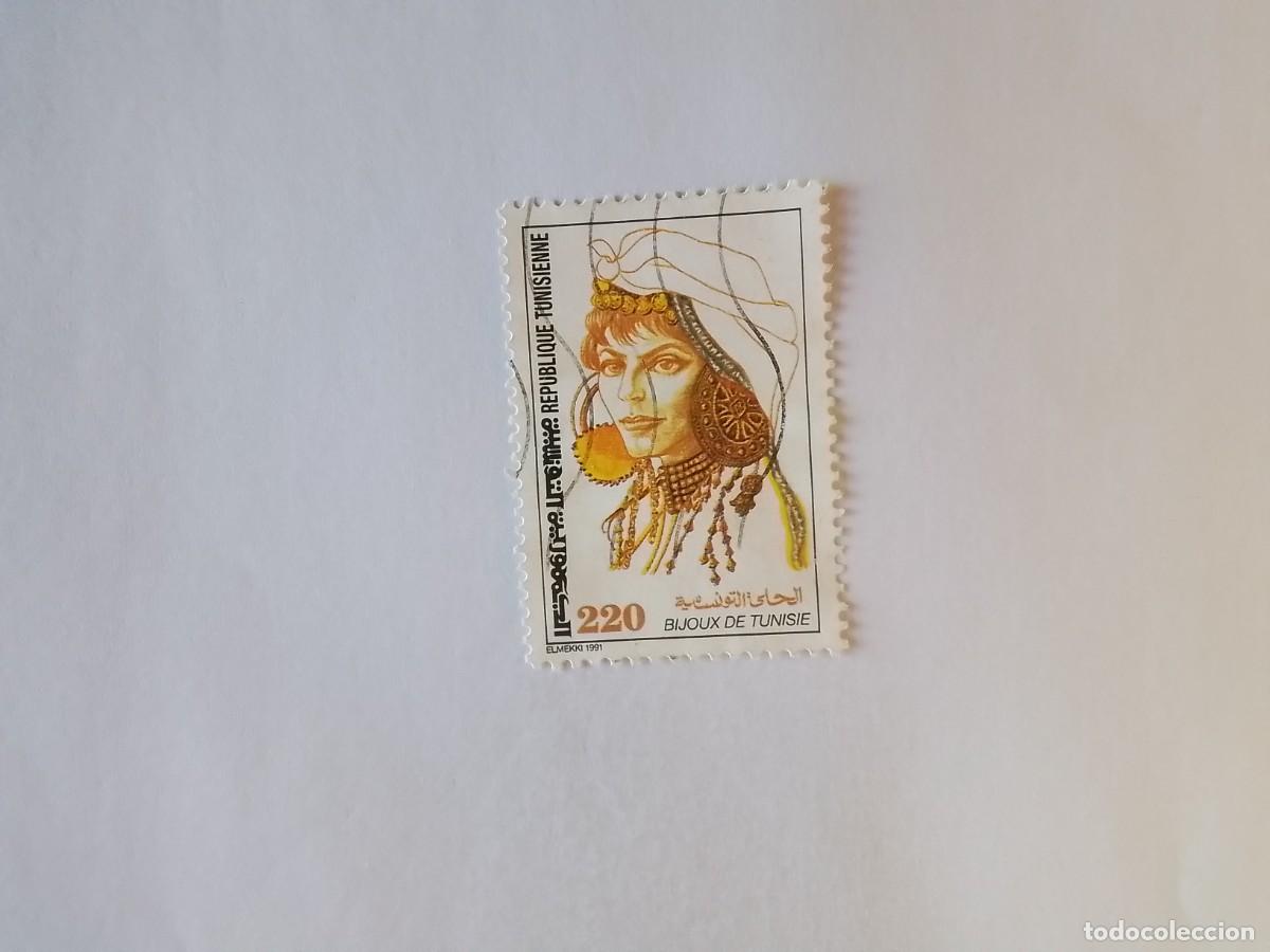 Sellos: A&Ntilde;O 1991 T&Uacute;NEZ SELLO USADO