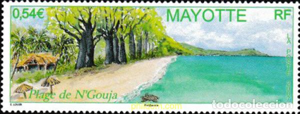 Sellos: 227829 MNH MAYOTTE 2007 PLAYA DE N'GOUJA