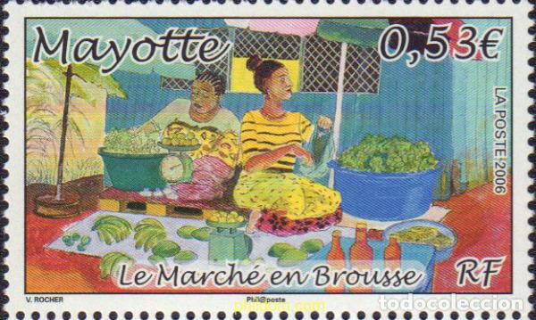 Sellos: 229635 MNH MAYOTTE 2006 EL MERCADO