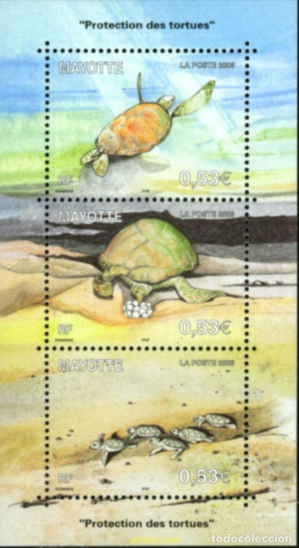 Sellos: 180740 MNH MAYOTTE 2006 PROTECCION DE LAS TORTUGAS MARINAS