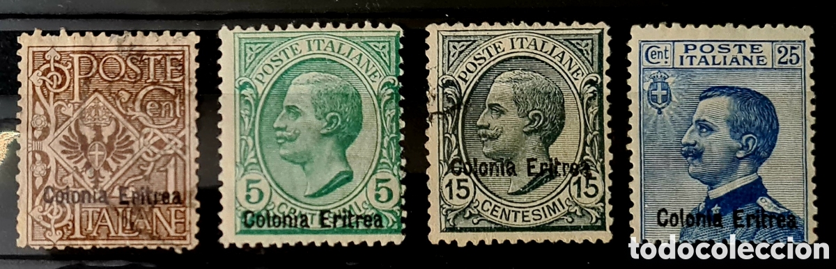 Sellos: Colecci&oacute;n de sellos de Eritrea Italiana