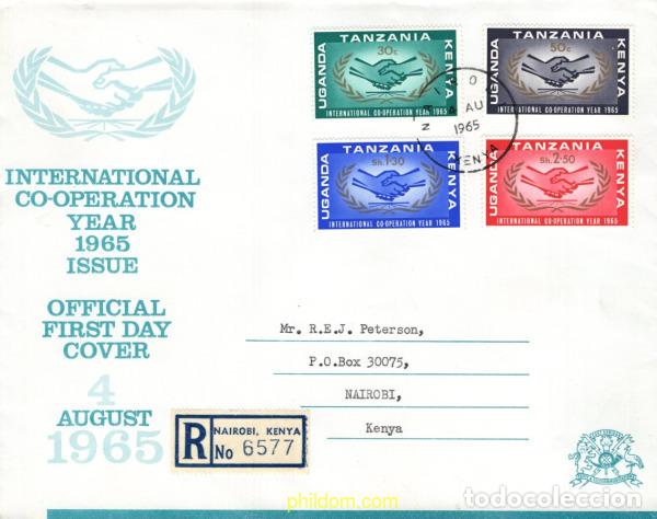 Sellos: 716477 MNH KENIA-UGANDA- TANGANICA 1965
