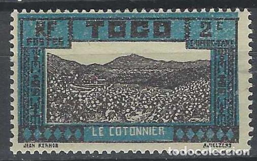 Sellos: TOGO 1924 - PLANTAS ALGODONERAS - MH*