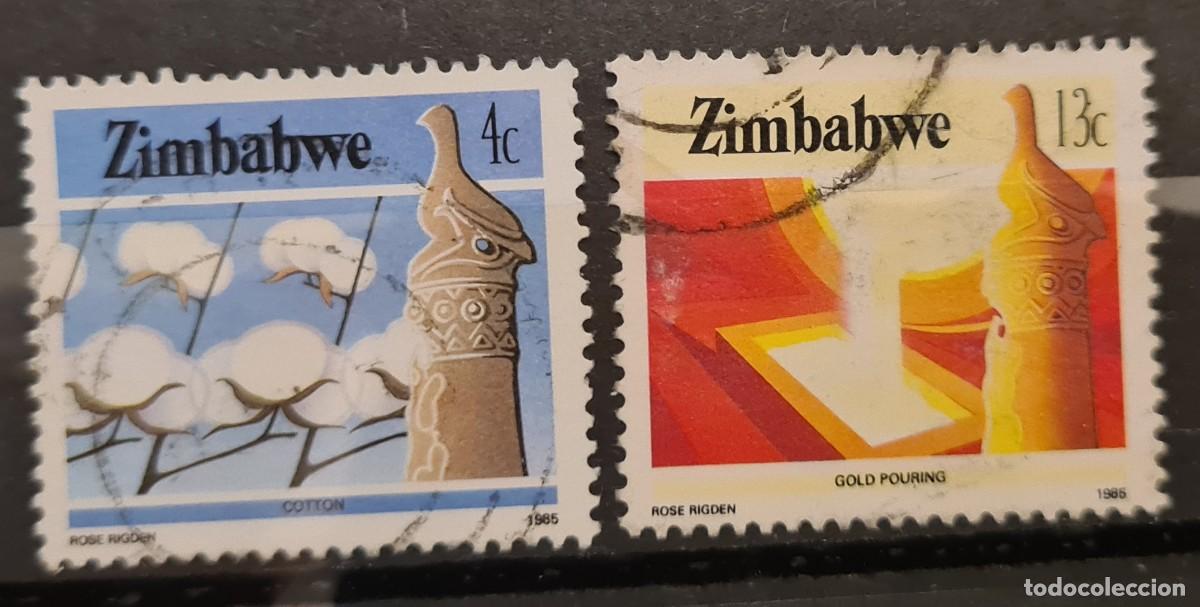 Sellos: Serie de sellos usados de Zimbabwe 1985