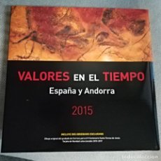 Francobolli: LIBRO DE SELLOS DE ESPAÑA Y ANDORRA 2015 SIN SELLOS. Lote 270394128