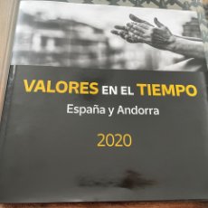 Sellos: LIBRO SELLOS ESPAÑA AÑO 2020. SIN SELLOS, CON FILOESTUCHES. Lote 349476334