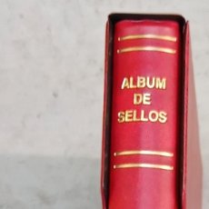 Sellos: ALBUM DE SELLOS BEUMER ROJO LOMO REDONDO. Lote 342049963