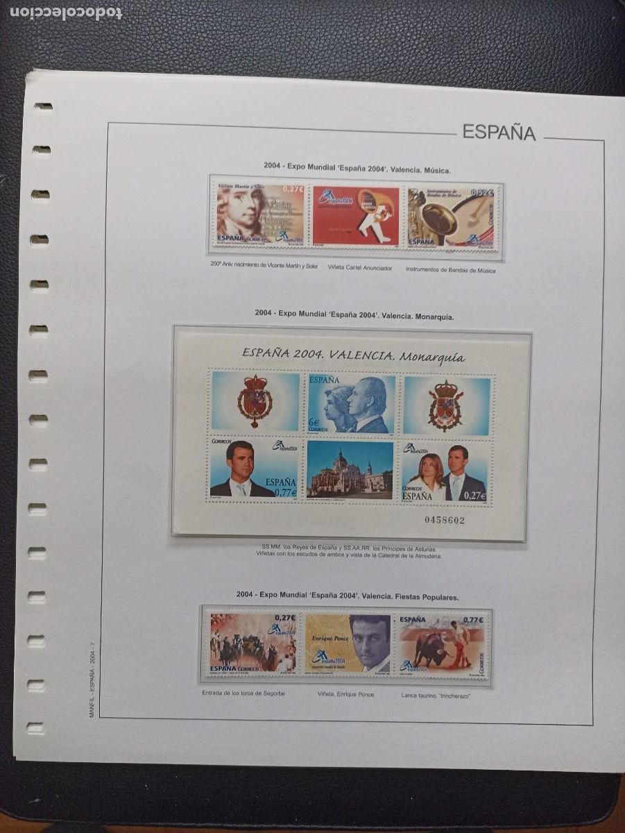 Sellos: Sellos Espa&ntilde;a. A&Ntilde;O 2004. - Foto 8