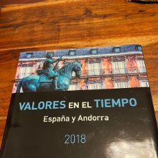 Sellos: LIBRO SELLOS ESPAÑA AÑO 2018 VALORES EN EL TIEMPO CON FILOESTUCHE