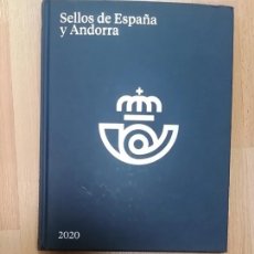 Sellos: LIBRO COMPLETO OFICIAL DE CORREOS VALORES EN EL TIEMPO 2020 ESPAÑA Y ANDORRA - EDICIÓN ESPECIAL