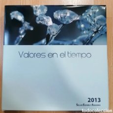 Sellos: LIBRO COMPLETO OFICIAL DE CORREOS VALORES EN EL TIEMPO 2013 ESPAÑA Y ANDORRA