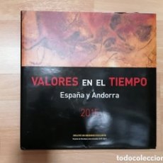 Sellos: LIBRO OFICIAL DE CORREOS VALORES EN EL TIEMPO 2015 - SELLOS DE ESPAÑA Y ANDORRA