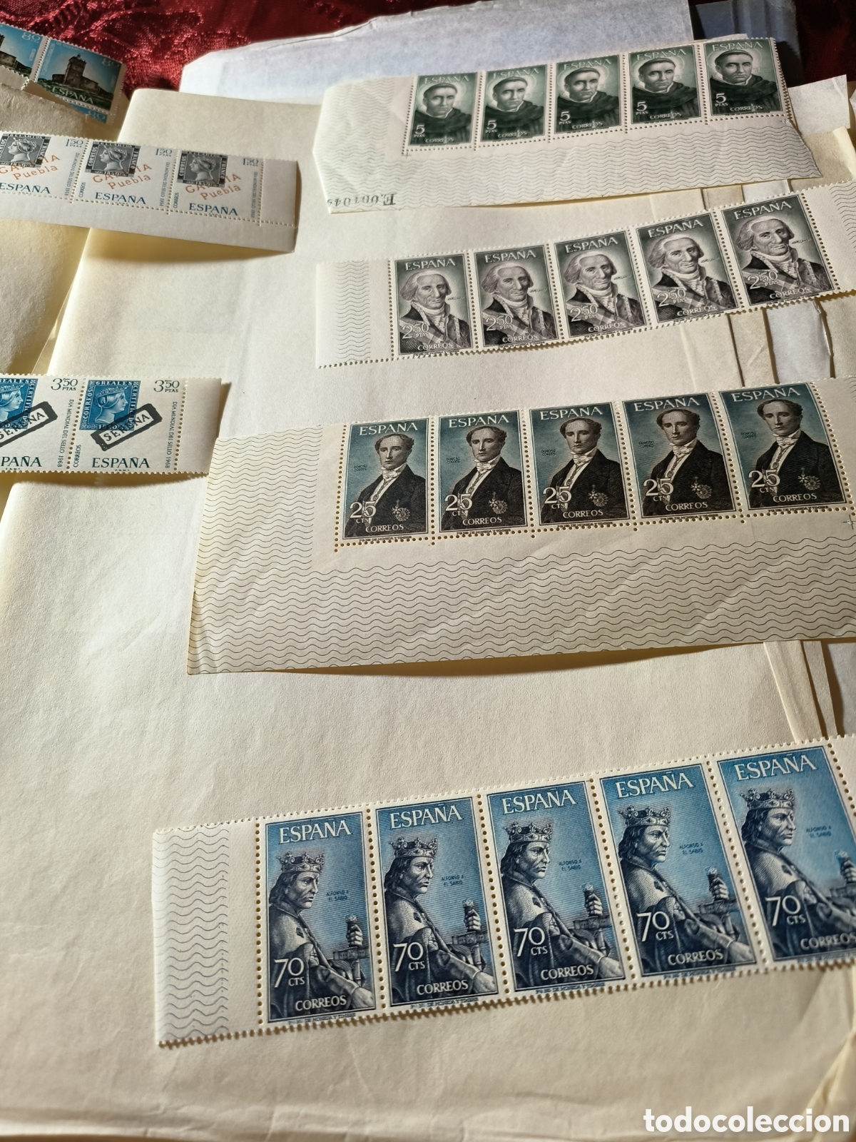 Sellos: Colecci&oacute;n de sellos sin circular - Foto 3