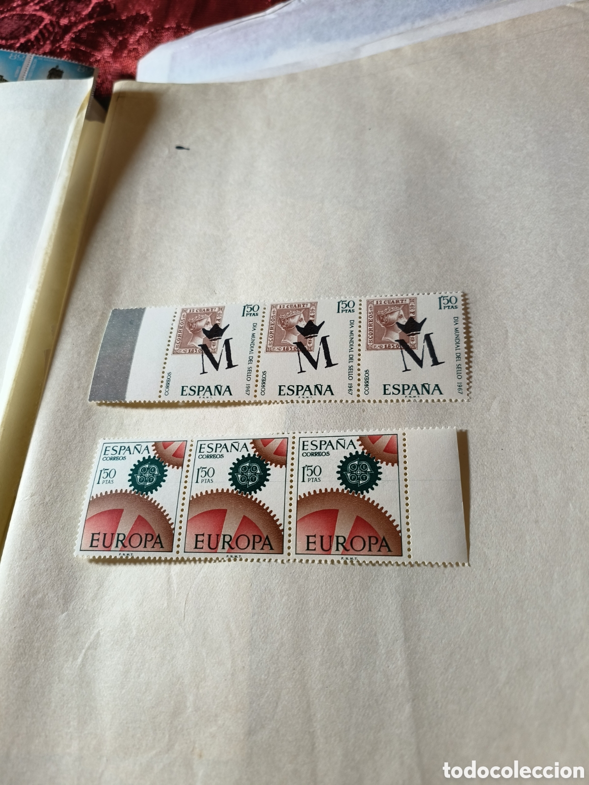 Sellos: Colecci&oacute;n de sellos sin circular - Foto 4