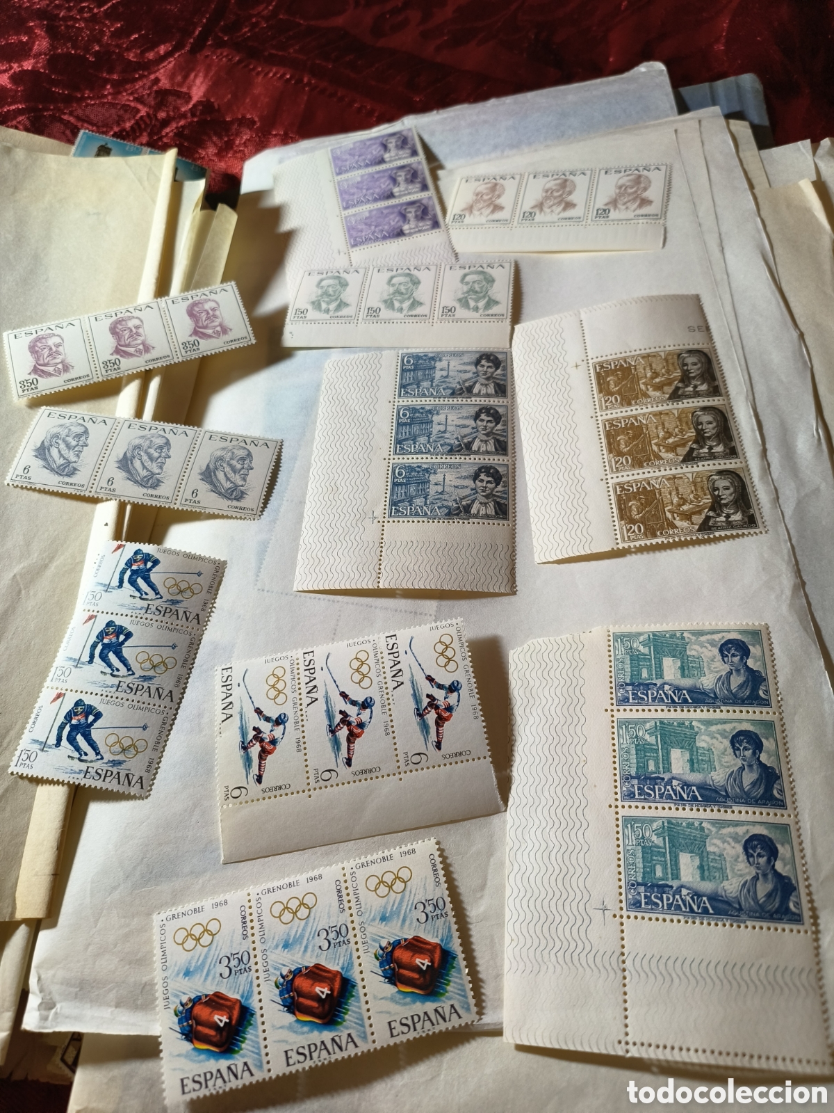 Sellos: Colecci&oacute;n de sellos sin circular - Foto 5