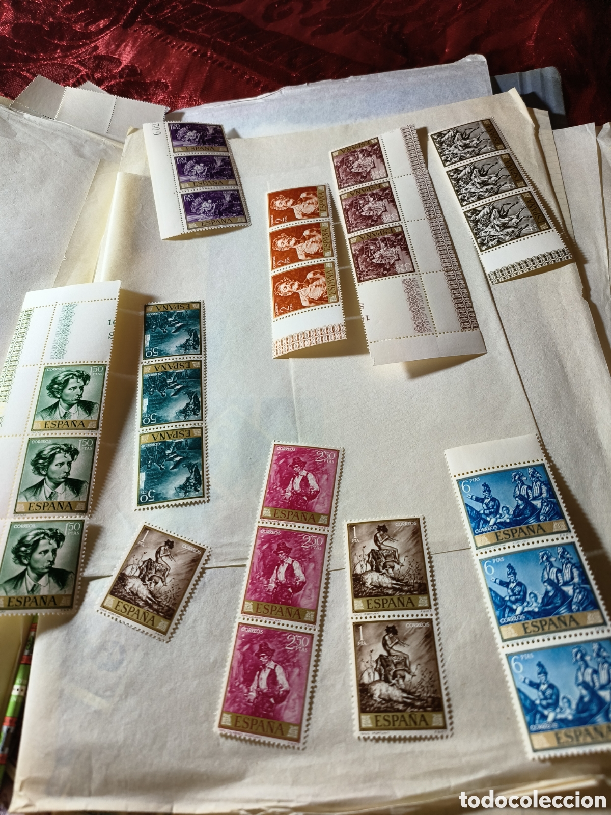 Sellos: Colecci&oacute;n de sellos sin circular - Foto 8