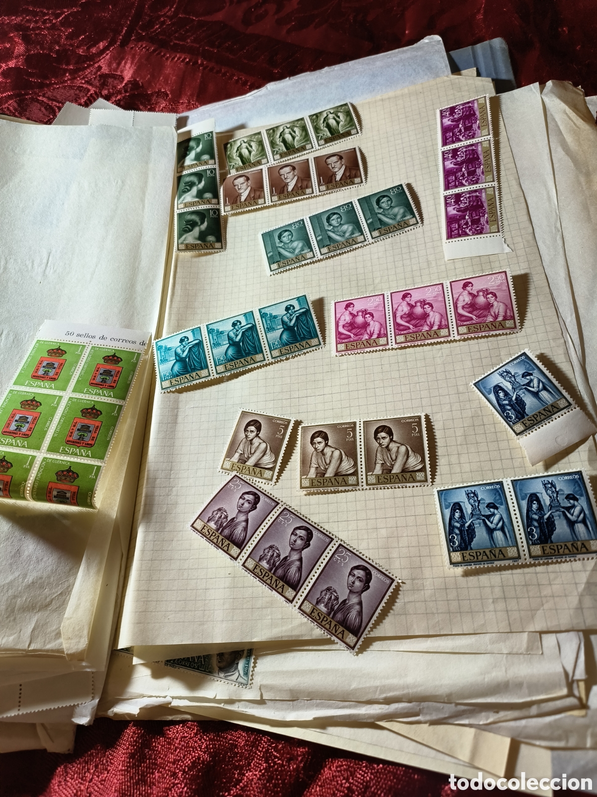 Sellos: Colecci&oacute;n de sellos sin circular - Foto 9