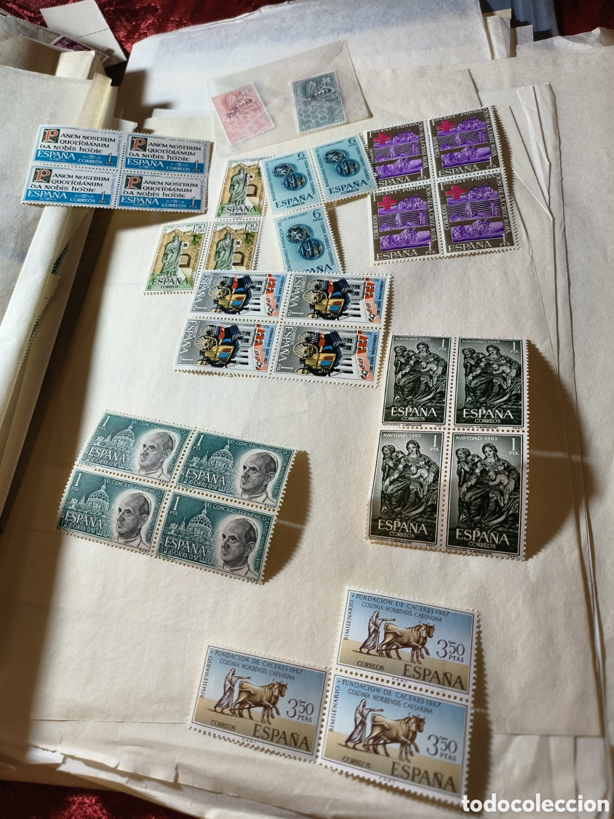 Sellos: Colecci&oacute;n de sellos sin circular - Foto 11