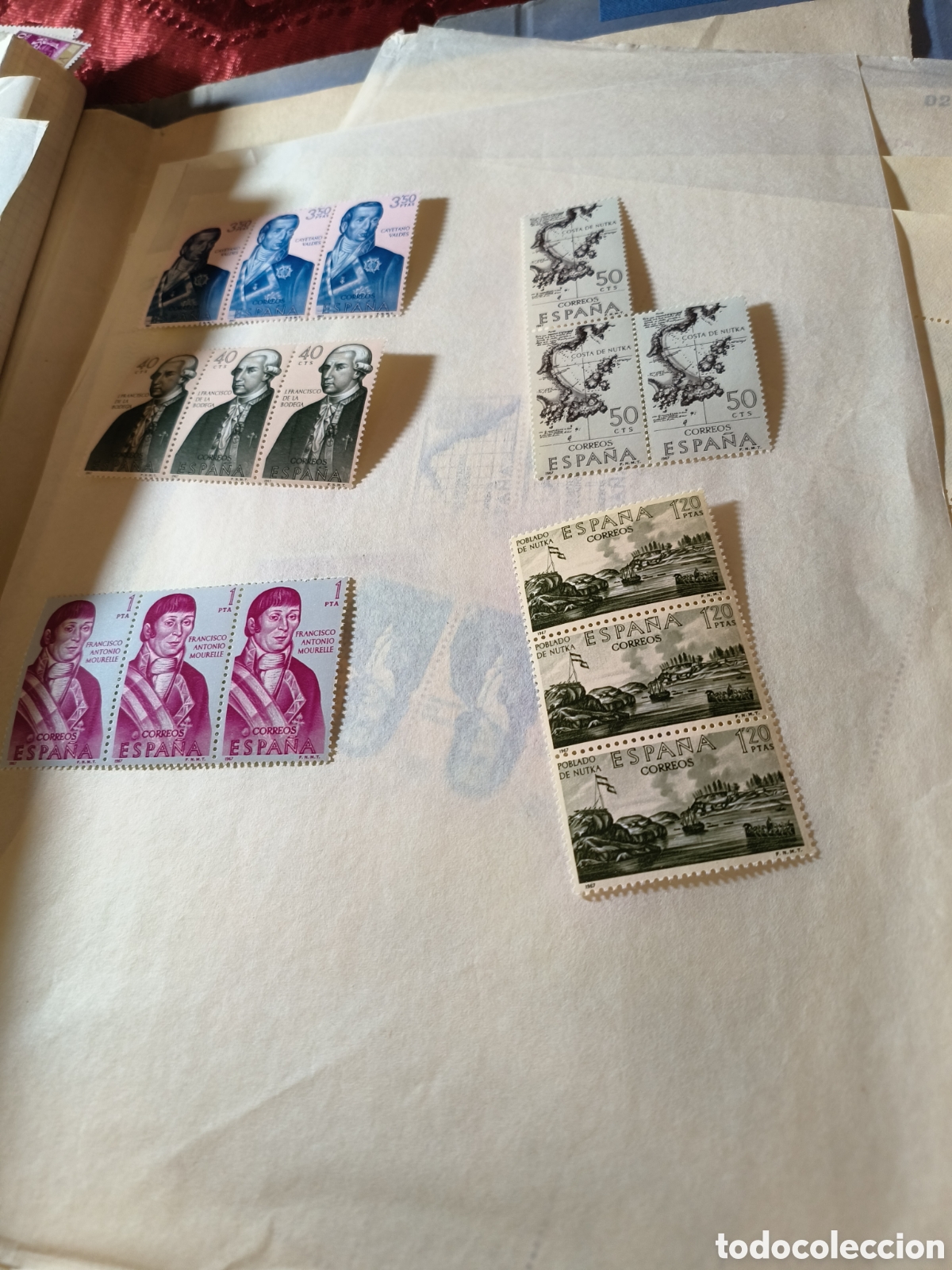 Sellos: Colecci&oacute;n de sellos sin circular - Foto 19