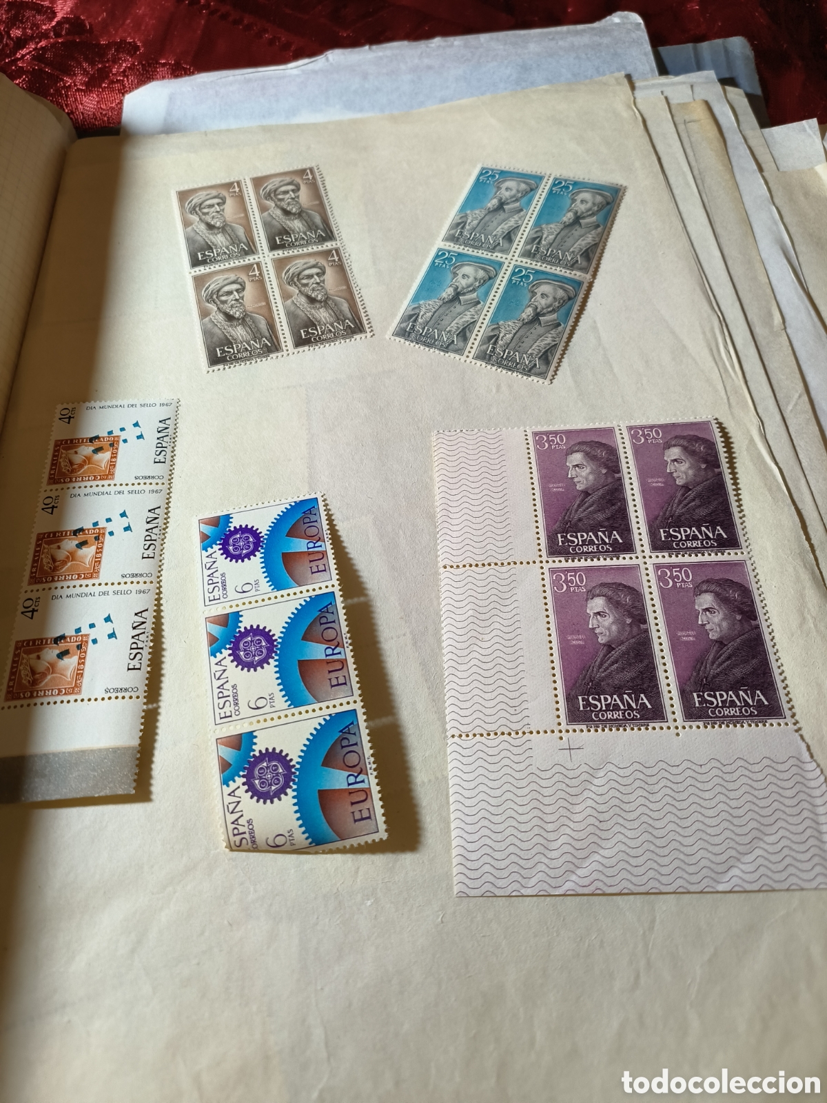 Sellos: Colecci&oacute;n de sellos sin circular - Foto 2