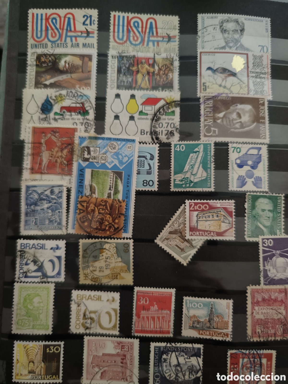 Sellos: Colecci&oacute;n de sellos de m&uacute;ltiples temas - Foto 6