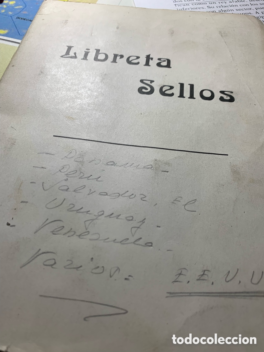 Sellos: Libreta colecci&oacute;n sellos - Foto 1