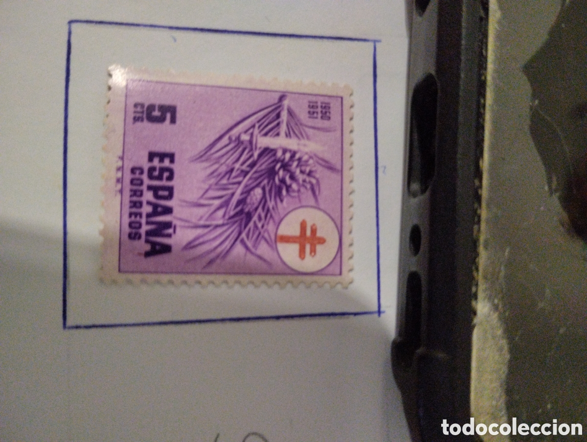 Sellos: Sello 5 c&eacute;ntimos Espa&ntilde;a - Foto 1
