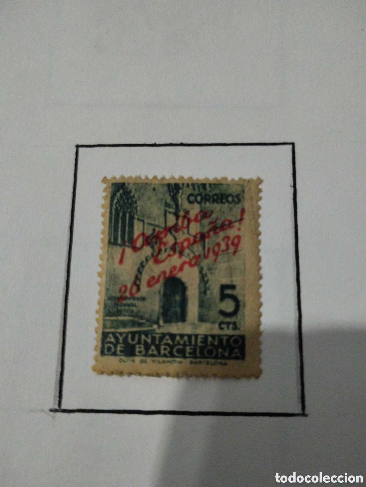 Sellos: Sello de 5 c&eacute;ntimos Espa&ntilde;a - Foto 1