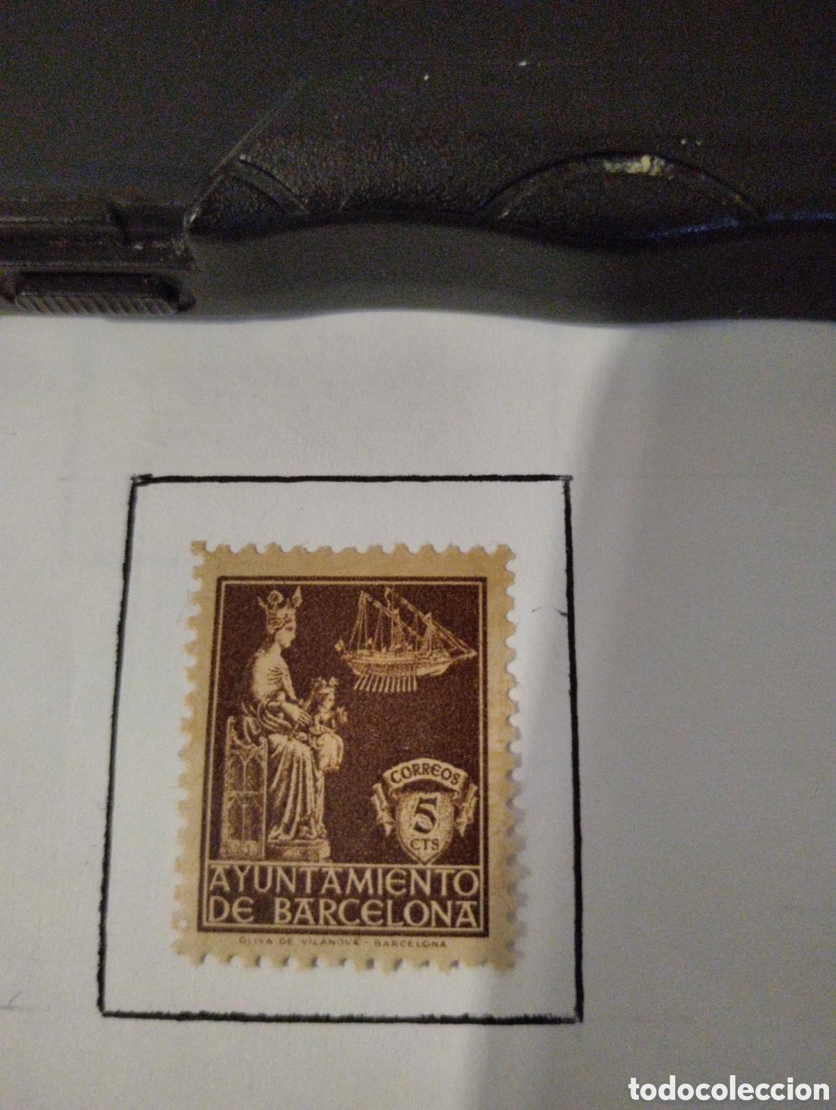 Sellos: Sello 5 c&eacute;ntimos,Espa&ntilde;a - Foto 1