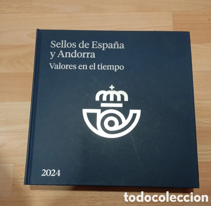 Sellos: LIBRO OFICIAL DE CORREOS VALORES EN EL TIEMPO 2024 - SELLOS DE ESPA&Ntilde;A Y ANDORRA