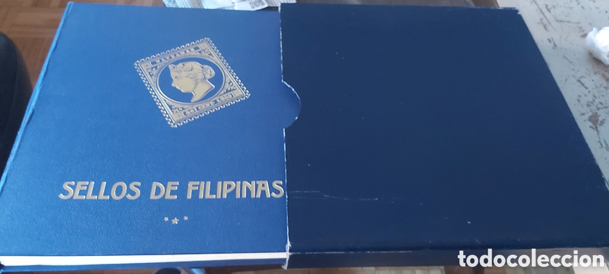 Sellos: ALBUM SELLOS DE FILIPINAS(141).BORNEO 7. CEYLAN 12. INDONESIA 12. MALASIA 7. PAPUA 1