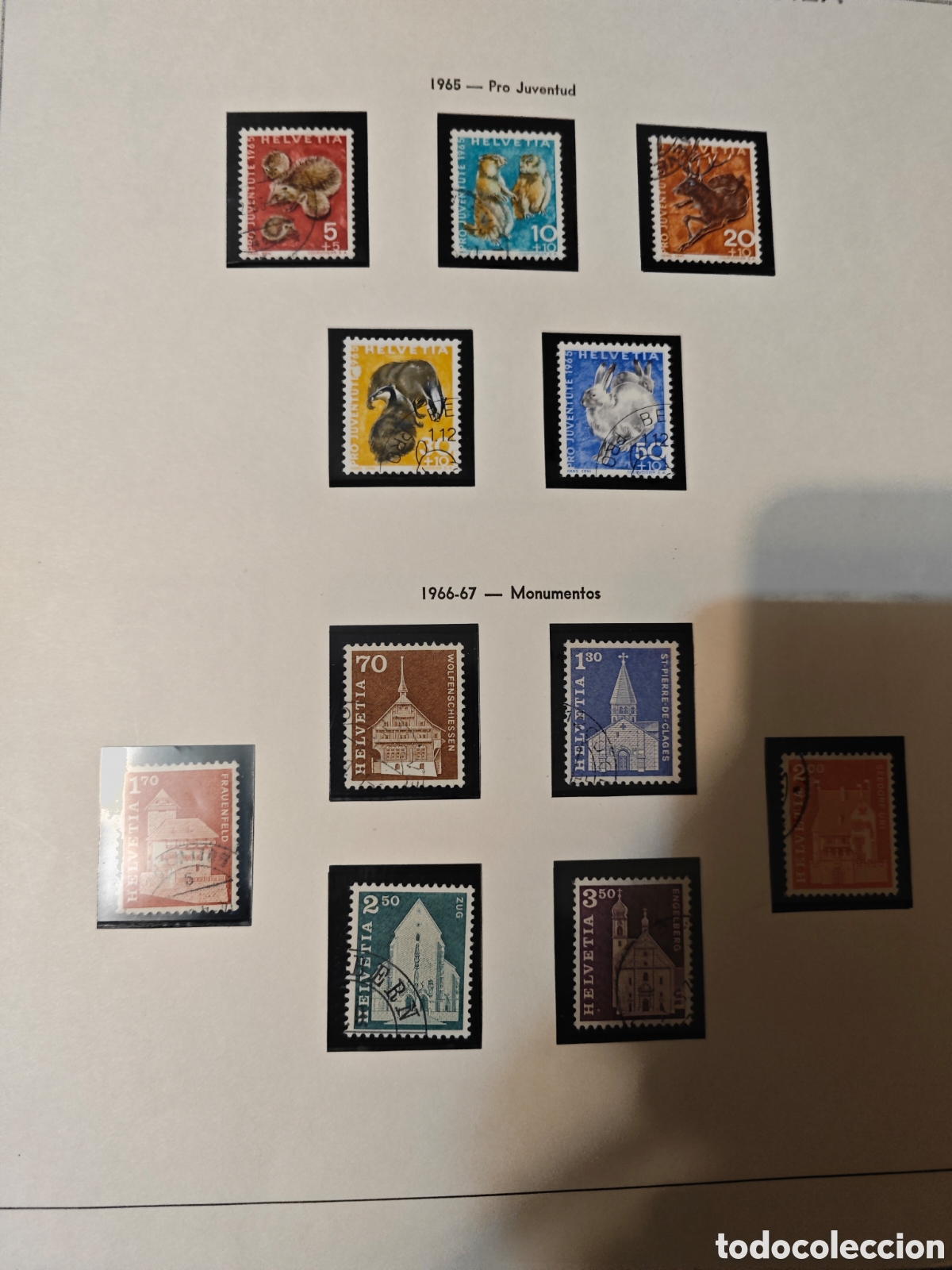 Sellos: Sellos suizos 1962-1991