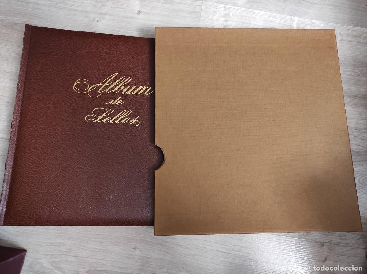 Sellos: M87 Album FILABO marron con cajetin BUEN ESTADO