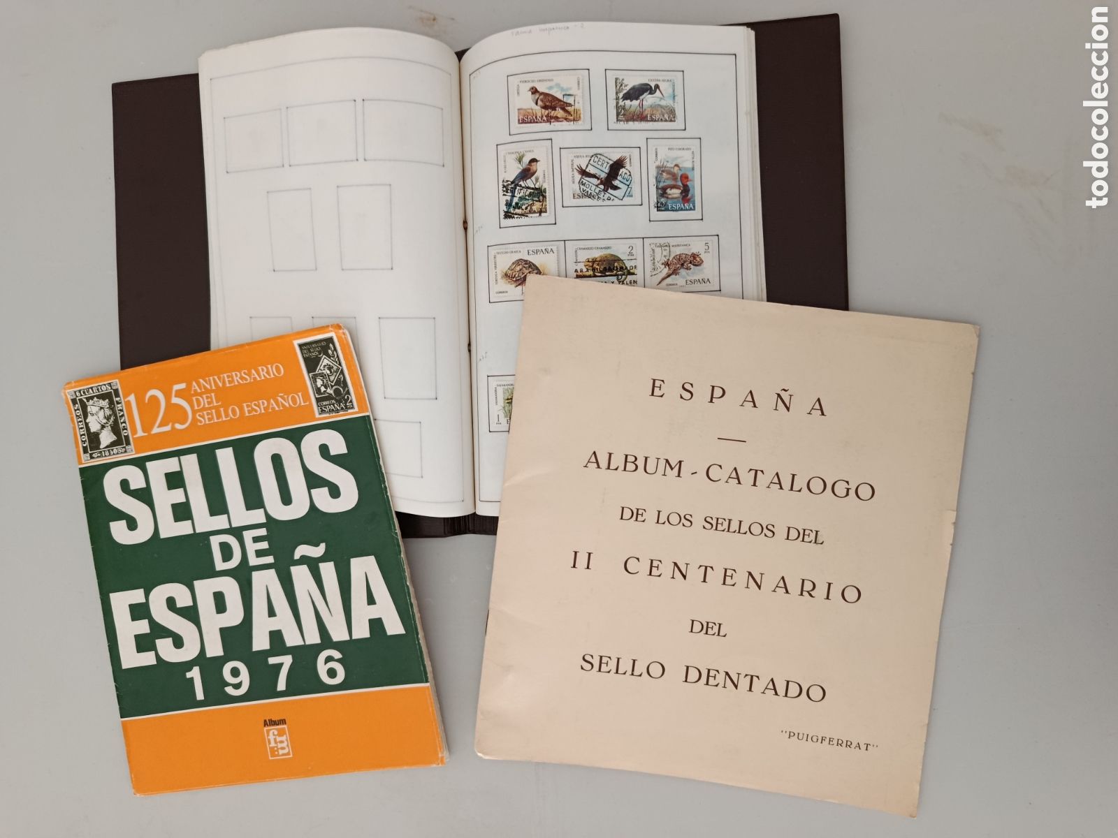 Francobolli: Tres &aacute;lbum de sellos a estudiar
