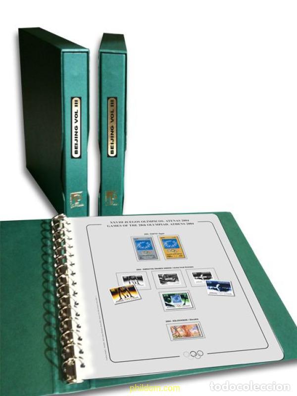 Sellos: Album CLASIC titulado &rdquo;Olim.Beijing -Tomo 3&rdquo; verde