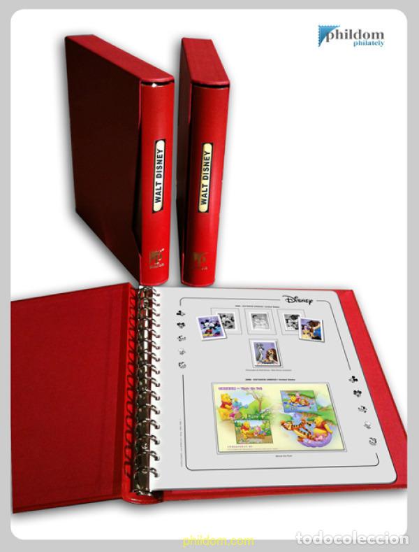 Sellos: Album LUXE titulado DISNEY rojo