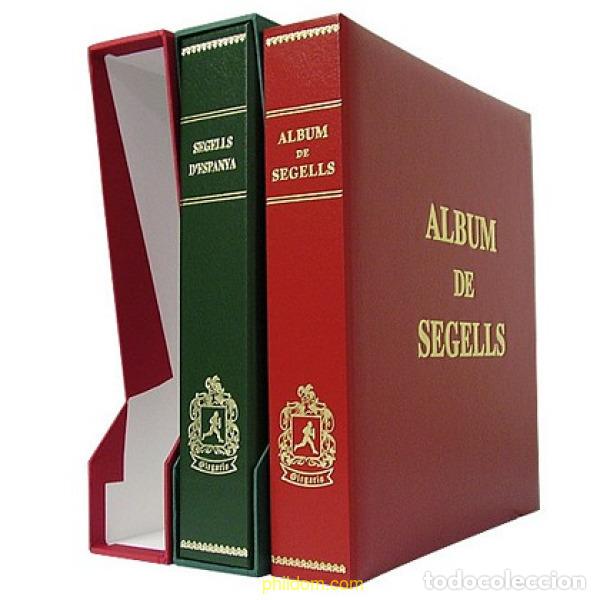 Sellos: Album Olegario IMPERIAL tornillos rojo verde 084152