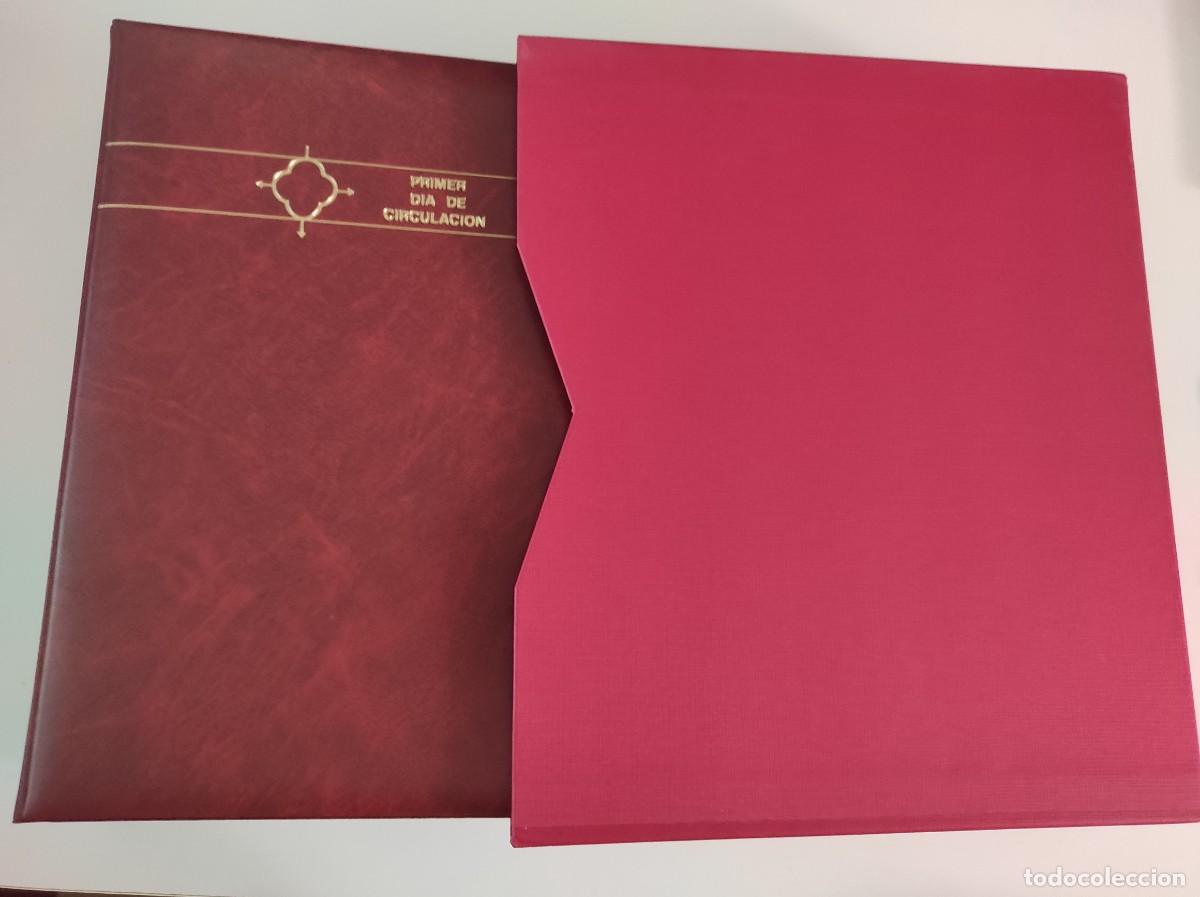 Stamps: M3 Album rojo FILABO para 184 SPD ( 156 peque&ntilde;os y 28 grandes )