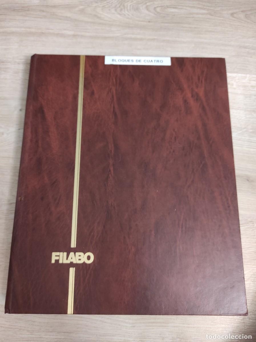 Briefmarken: M47 Clasificador FILABO para bloques de 4 y grandes bloques 16 hojas 32 paginas