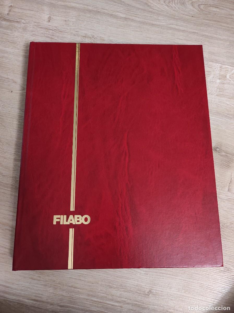 Briefmarken: M50 Clasificador FILABO para bloques de 4 y grandes bloques 16 hojas 32 paginas